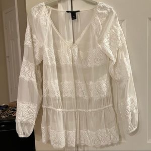 Beautiful Sheer / Lace top